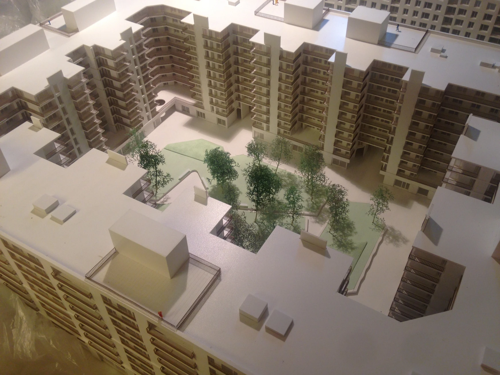 Cours d'immeuble
